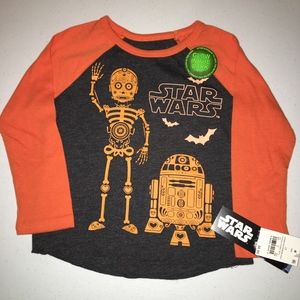 Glow in the Dark Star Wars Long Sleeve TShirt